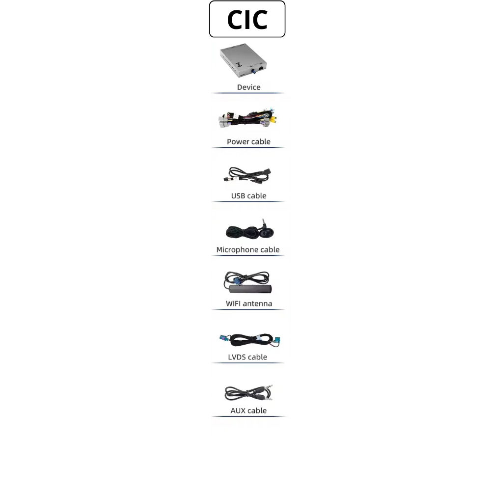 Carplay kit accessories for the BMW X6