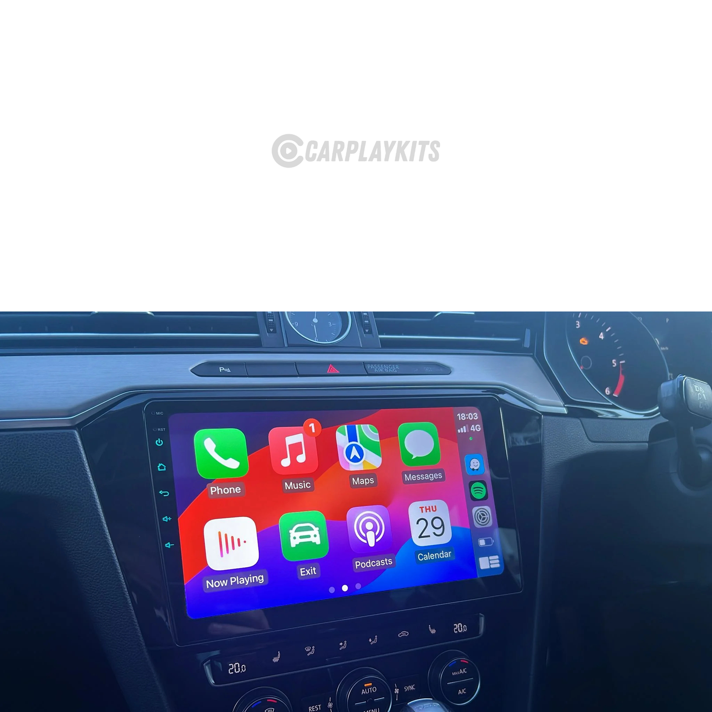 Carplay Volkswagen Passat B8 2015-2020