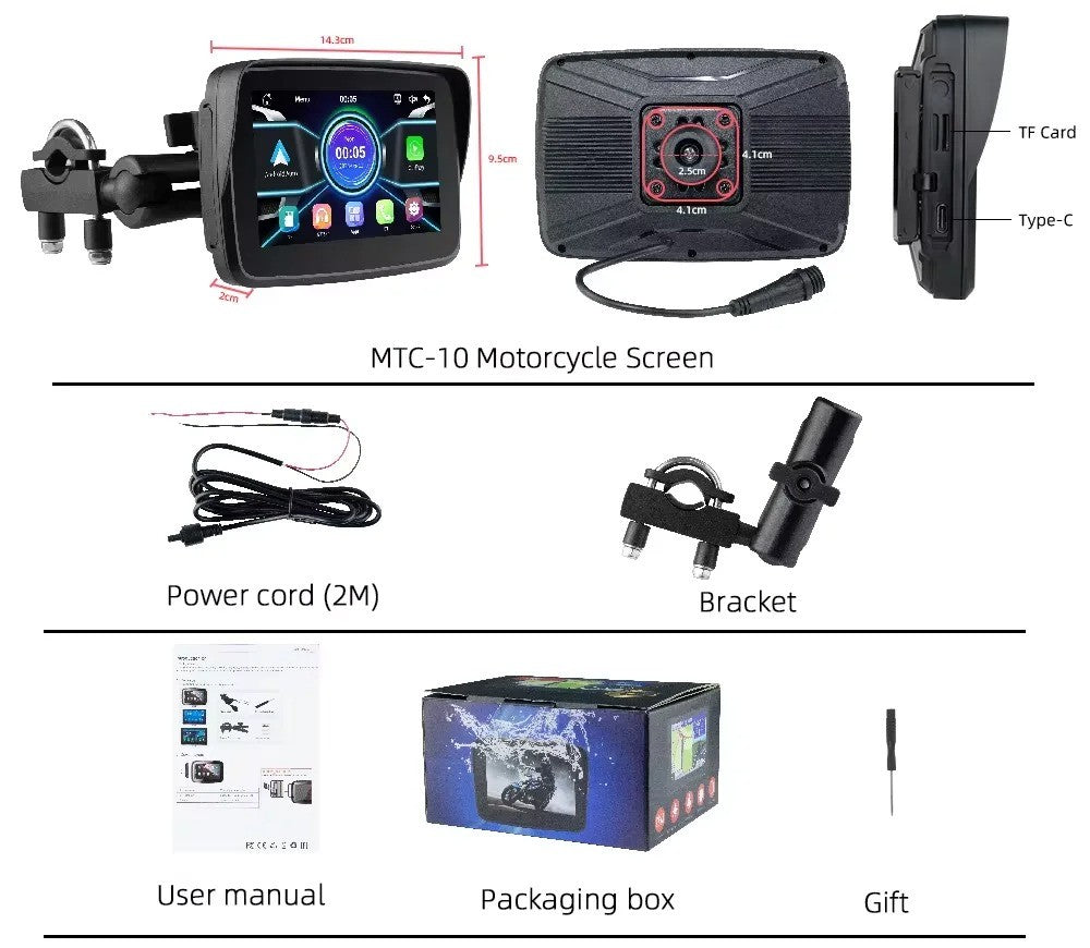 Carplay kit motorcycle