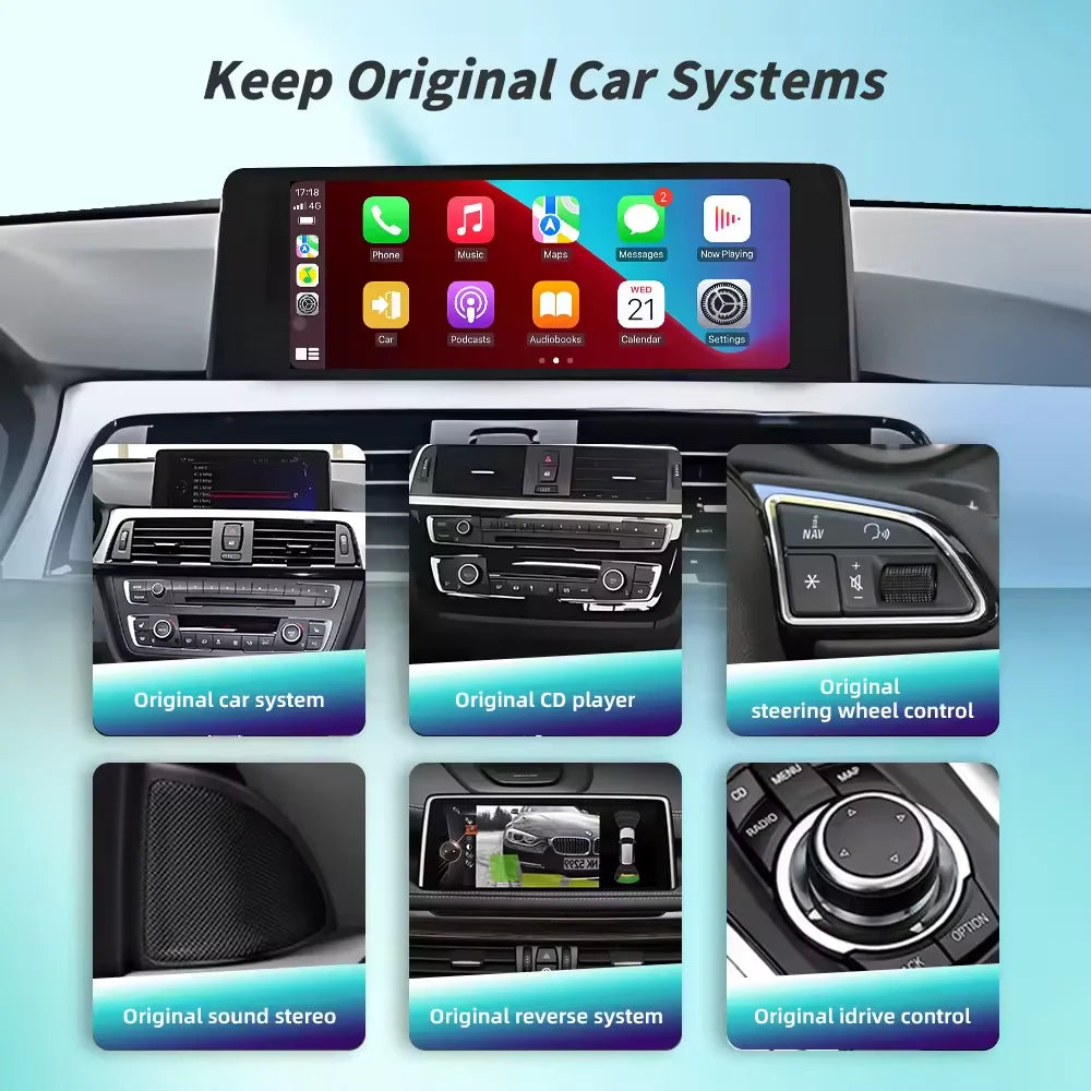 Carplay kit for BMW X6 functions