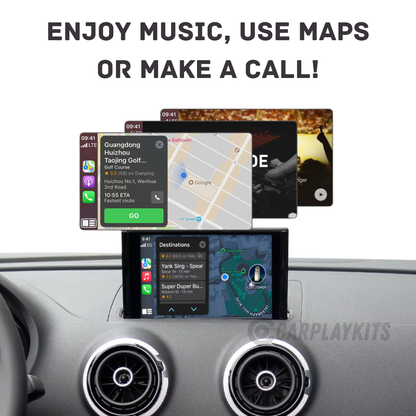 features list of the audi a5 carplay kit